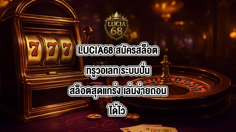 LUCIA68 สมัครสล็อตทรูวอเลท